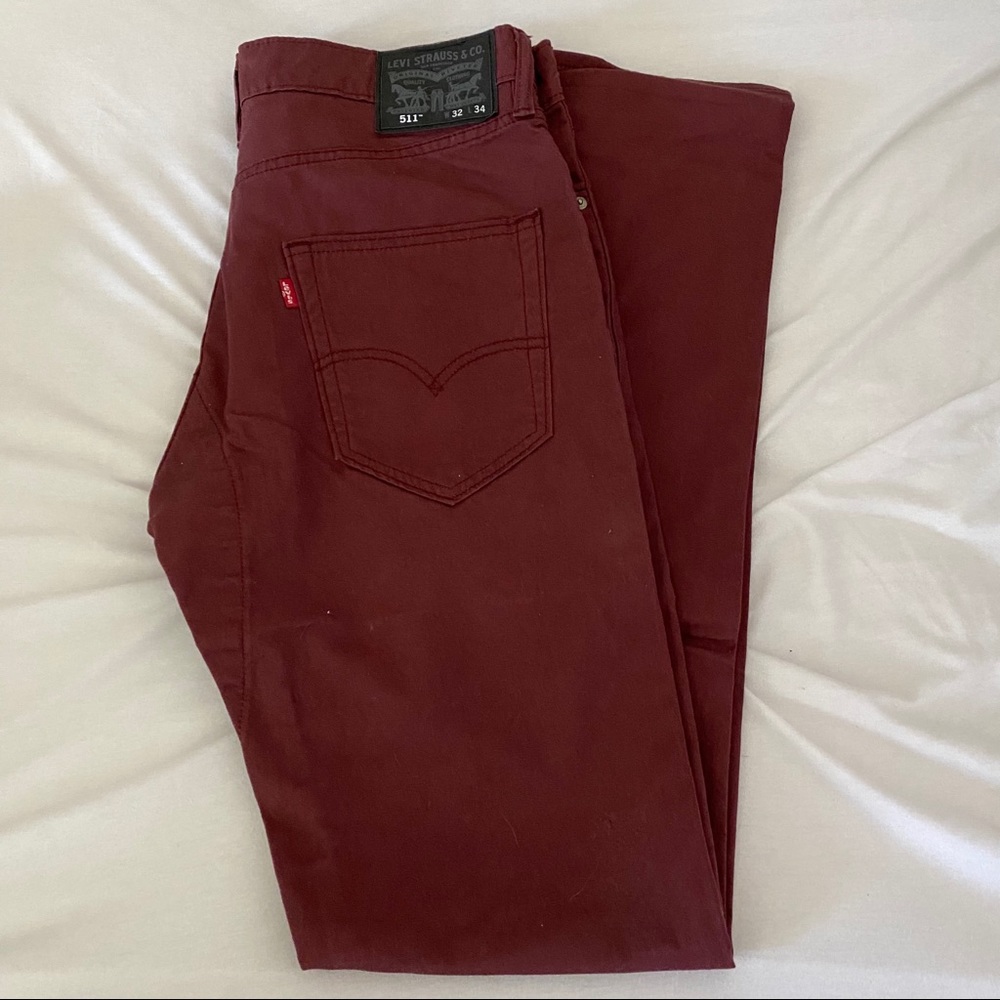 Levi's 511 Jeans, Maroon